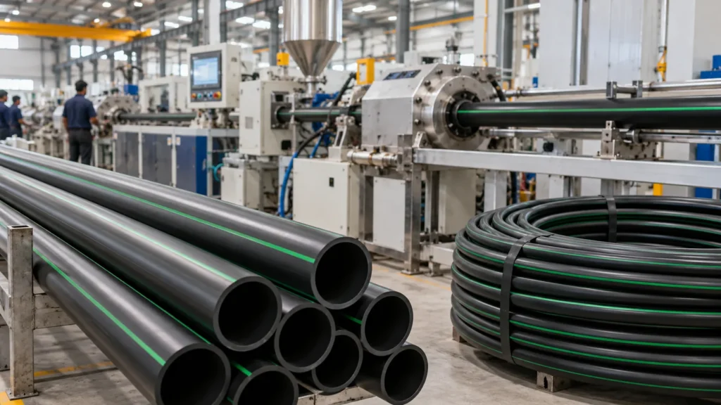 EN 14125 certified HDPE fuel pipe supplier in India